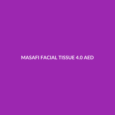MASAFI FACIAL TISSUE 130*2 PLY WHITE